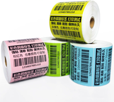 Preprinted Color Label 100MM(W) X 100MM(H)